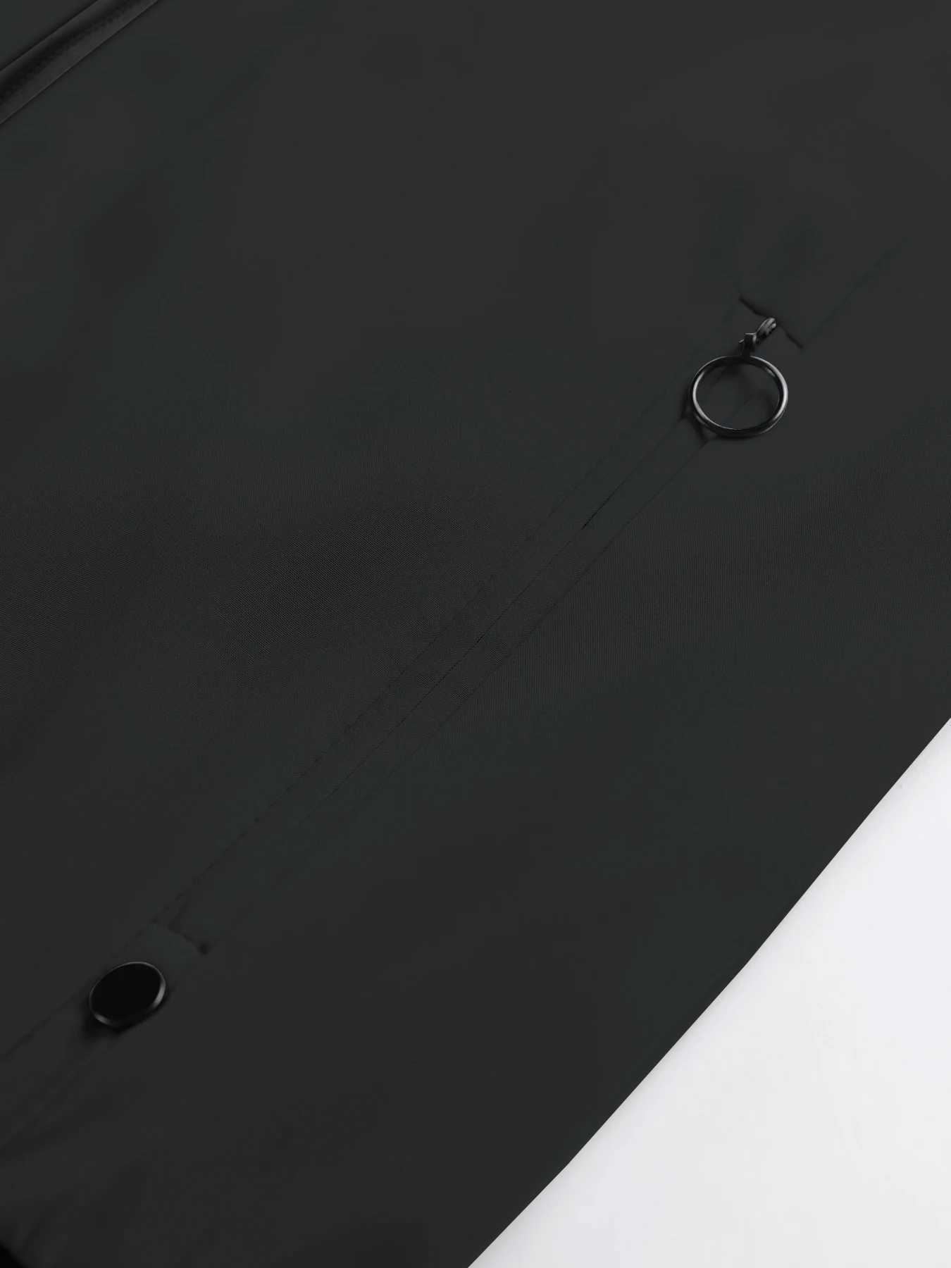 2024 Spring and Autumn Mens New Sports Business Commuting Casual Jacket Solid Color Loose Trendy Mens Outerwear Casual Easiest W250711