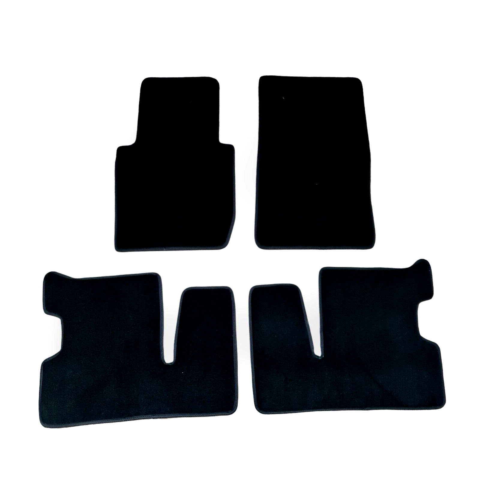 Car Floor Mats Velour For Mercedes G-Class W463 Waterproof Black Carpet Liners