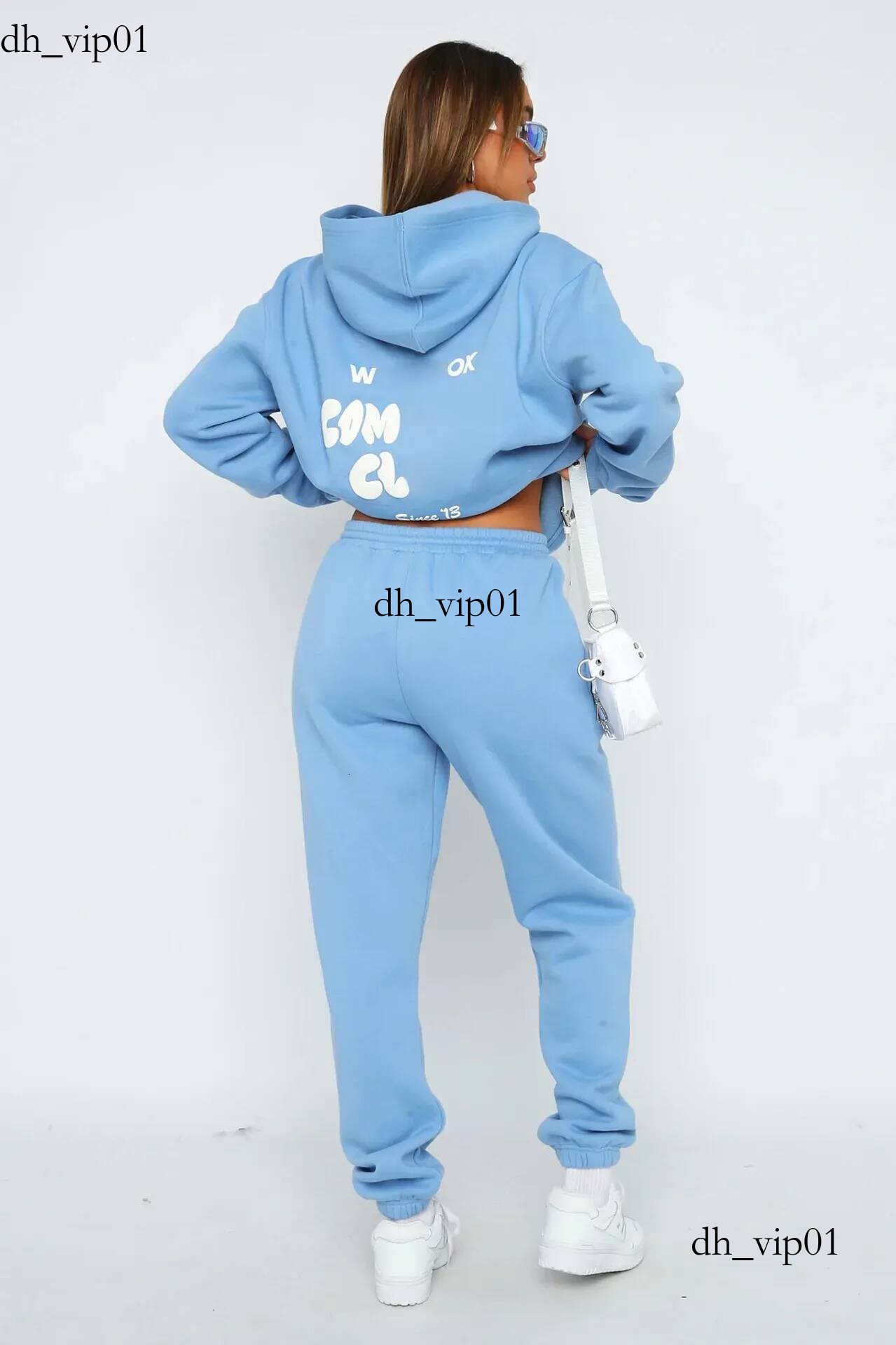 Designer Whitefoxe Tracksuit Women Two Pieces Sets Sweatsuit Autumn Female Whitefoxe Hoodie Pants With Sweatshirt Loose Jumpers Woman Whitefoxe Hoodie 87f