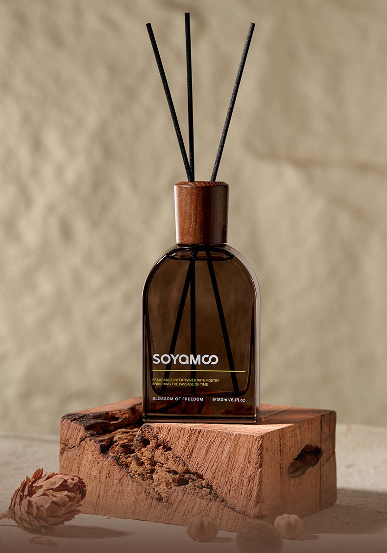 Fire free aromatherapy essential oil series gift box set spa healing fragrance ornament hotel lobby earth fragrance 200ml