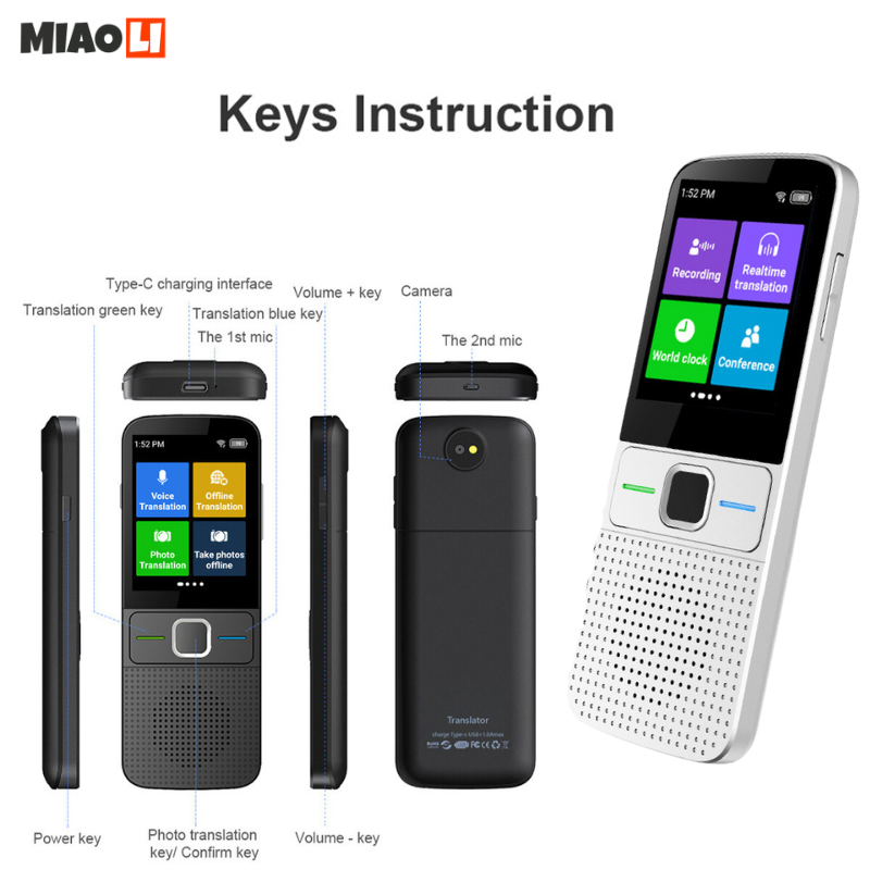 Voice-to-Voice and Text Recognition for Multiple Languages by T10 Intelligent Travel Companion