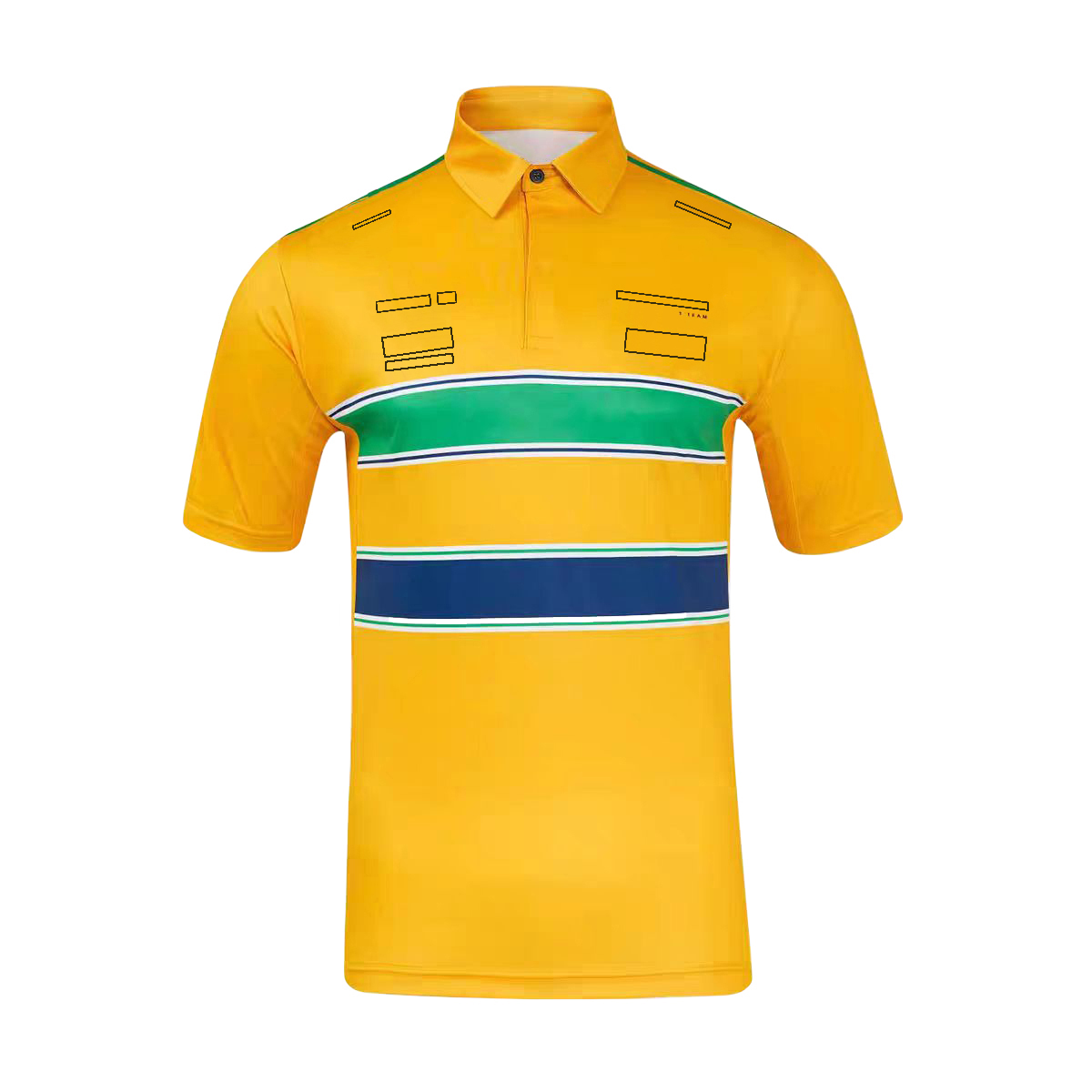 F1 Racing 2024 Formula 1 Race Team Tribute Polo Shirts Driver Fans Striped Short-sleeved Jersey Men's T-shirt Tops free shipping
