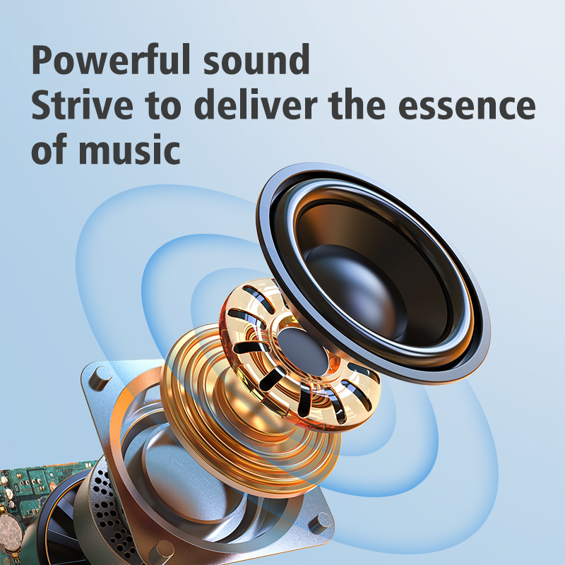 S32 Sleek Portability Meets Excellent Acoustics: Robust Waterproof Bluetooth Speaker