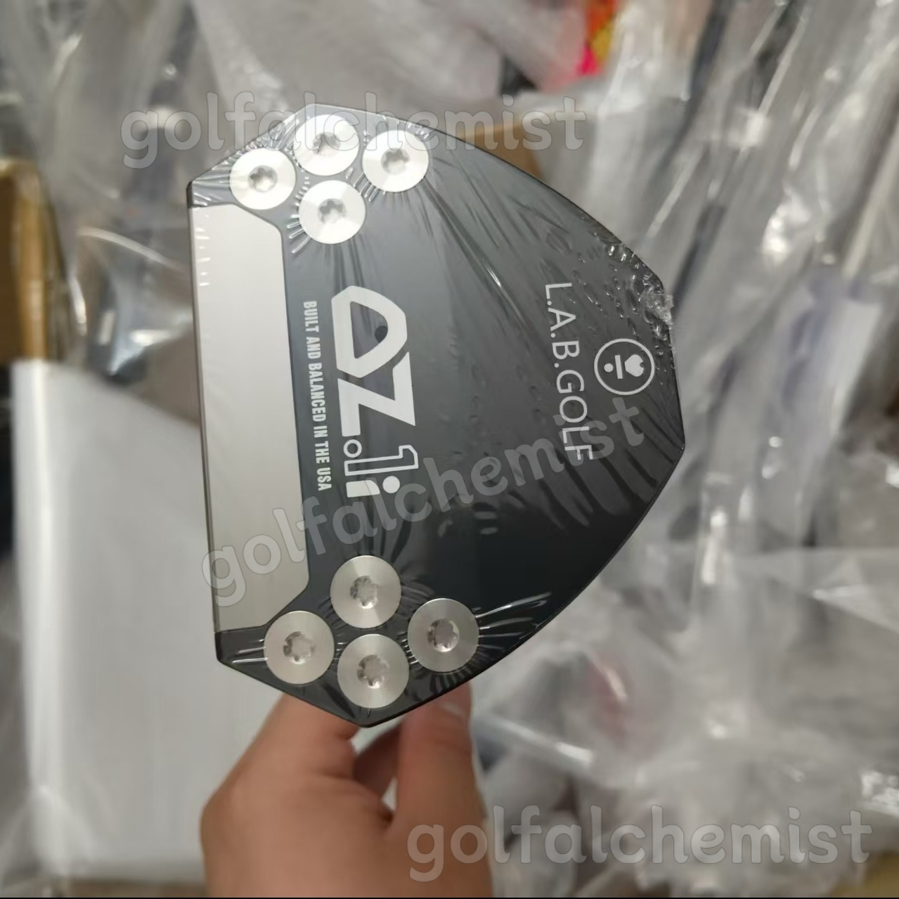 Left hand LAB OZ.1i Putter. golf clubs Black/blue 33/34/35 Inch automatic balancing club face return putter