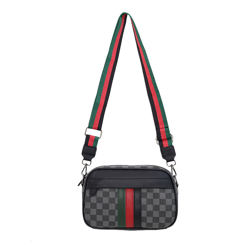 Designer Bag 2025 New Single Shoulder Bag For Men,fashion Trend Crossbody Bag, Business Casual Horizontal Style Youth Luxury Bag Men's Small Back