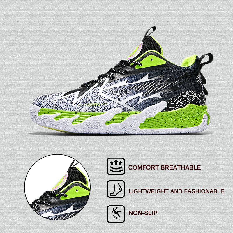 New Basketball Shoes Men Breathable Comfortable Mens Designer Sneakers Training Outdoor Sports Basketball Sneakers Women Shoes