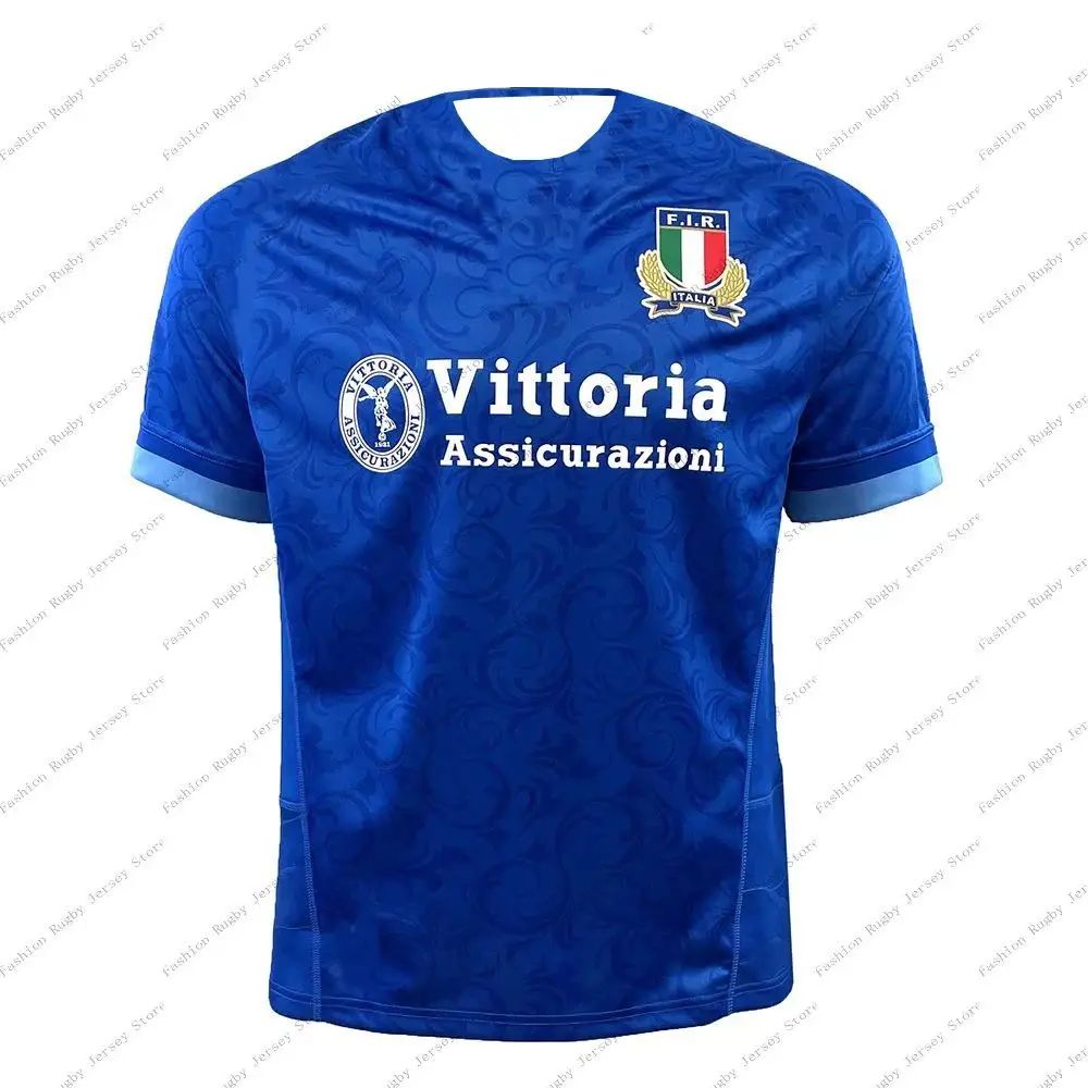 2025 new Italian rugby jersey for men and children, training jersey for children/adults T-shirt.
