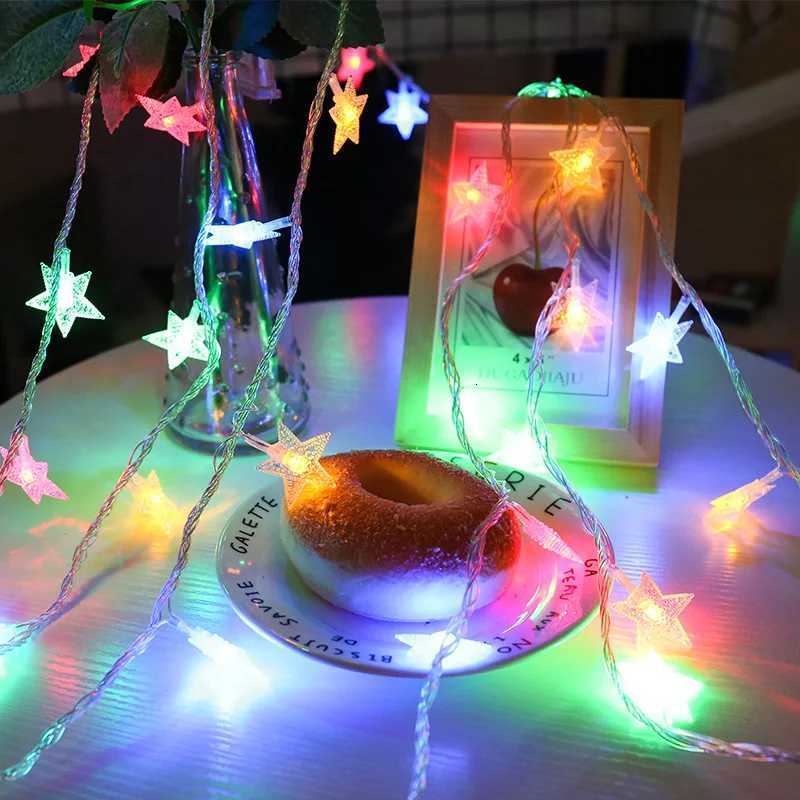 1.5M/3M Star light string starry sky camping outdoor atmosphere light battery powered LED tent camping lightXJ250710