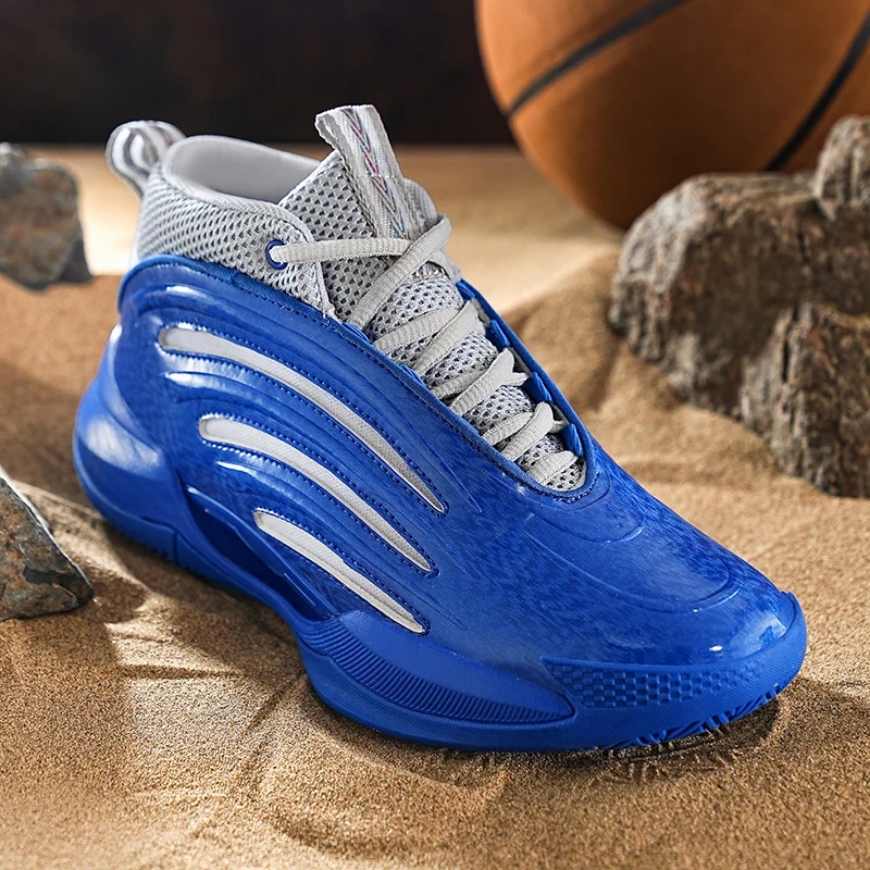 High-quality Basketball Shoes Fashion Hip-hop Sneakers Designer High Street Sports Shoes Leather Non-slip Training Shoes 36-45
