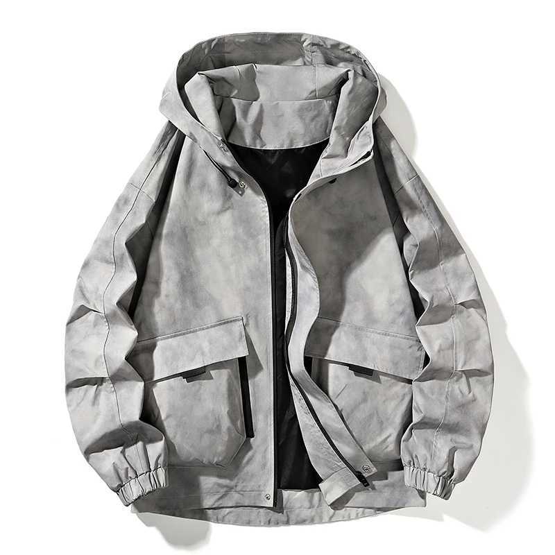 Spring Autumn Thin Texture Design Jacket Mens Outdoor Mountaineering Coats Women Windproof Windbreaker Sports Loose Jacket W250711