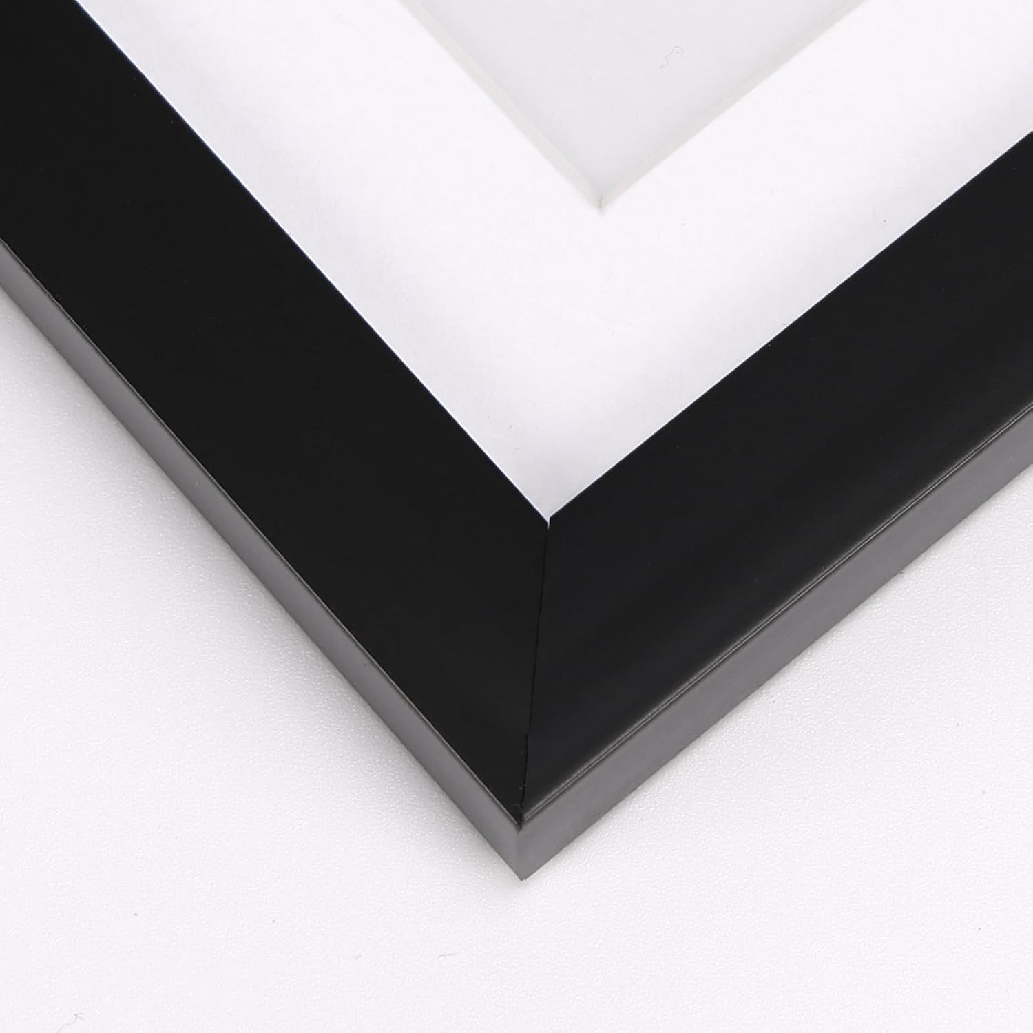 14 Pack Black Picture Frames with Mat for Various Sizes Photos, Assorted Matted Frame Set Including Two 11x14, 8x10, Six 5x7 H260306