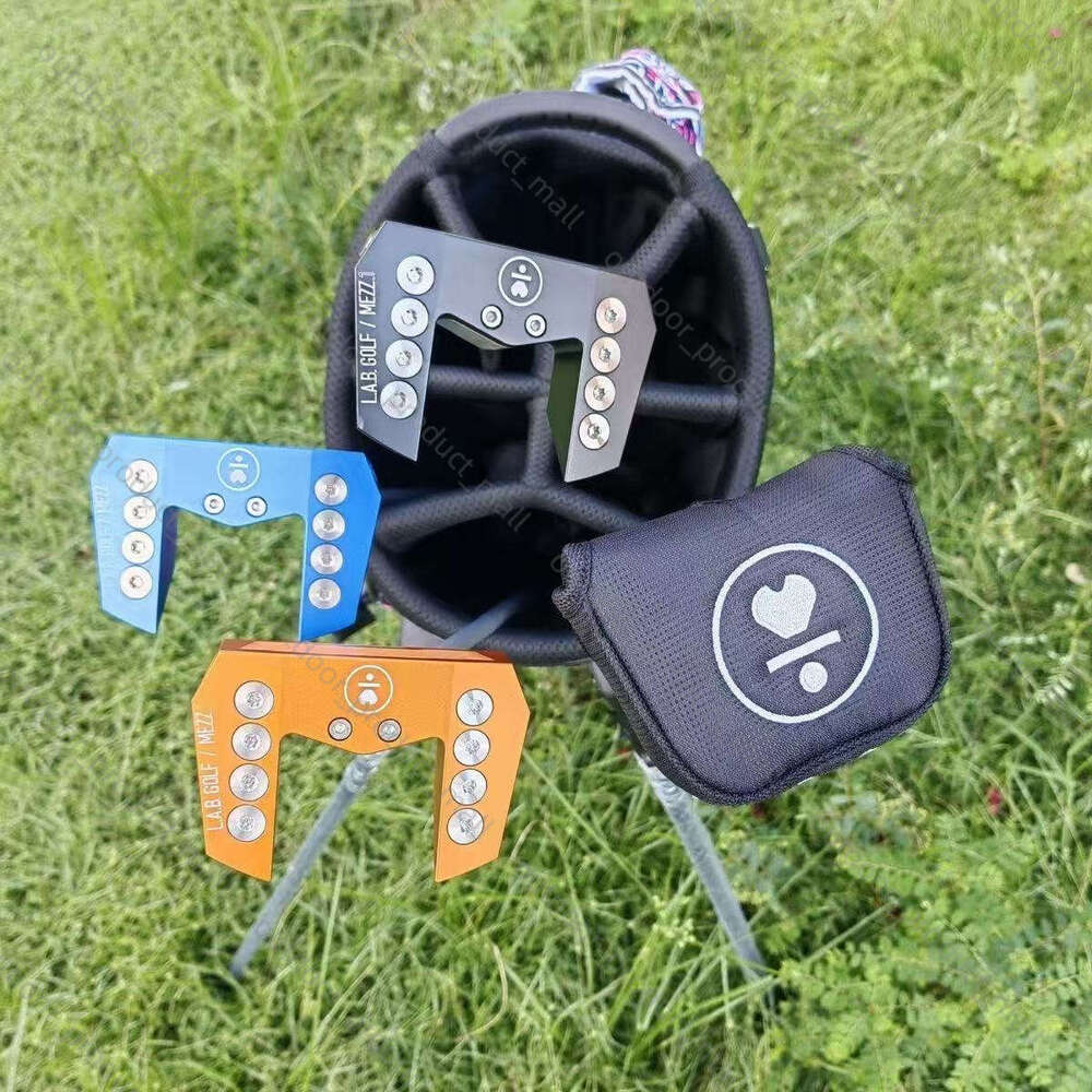 2025 New AAA Designer LAB GOLF MEZZ.1 32/33/34/35 Inches Putter Big Black Bull Golf Automatic Balancing Club Face Return Putter Right Hand With Putter Cover
