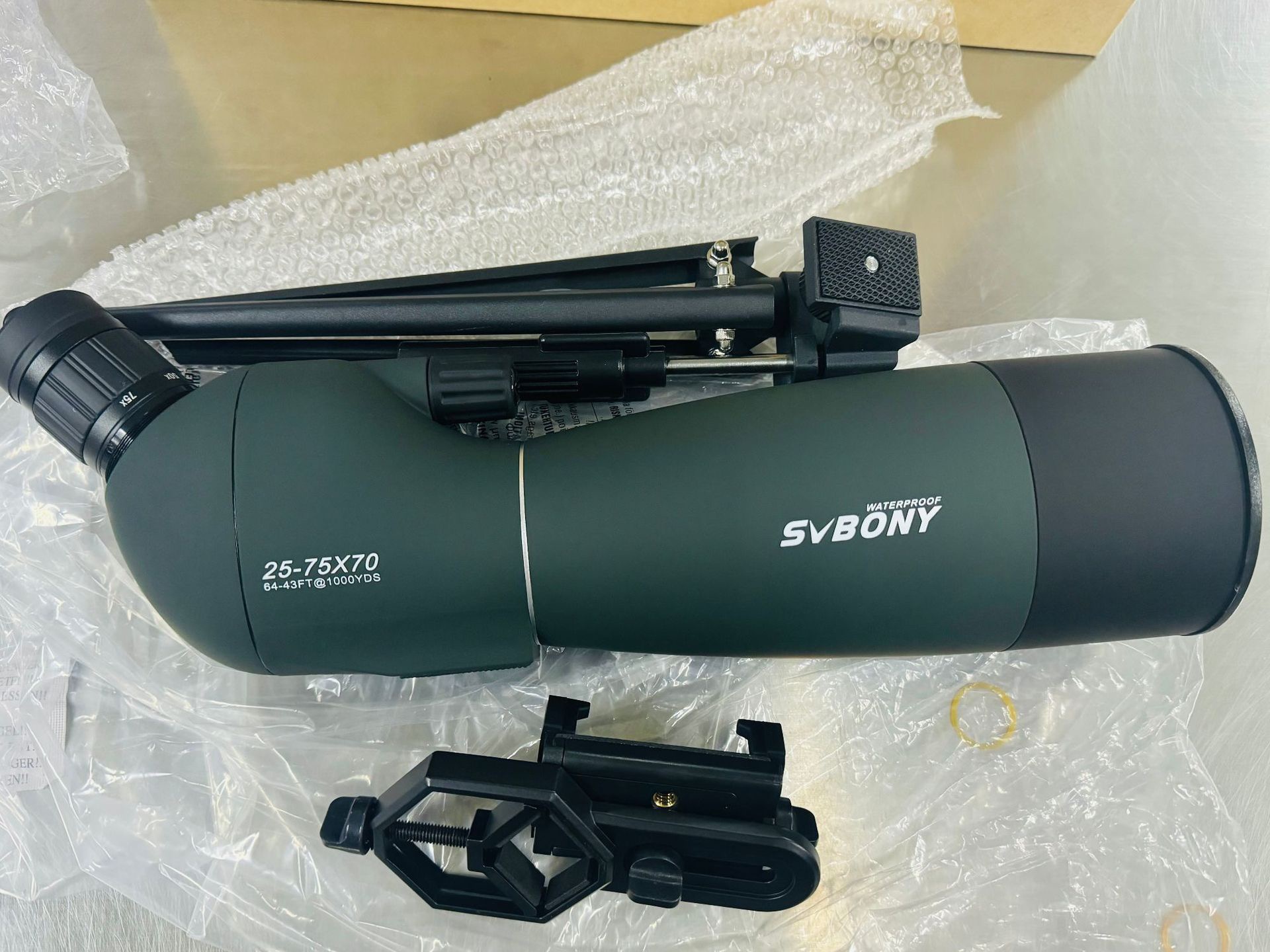 SVBONY F9308B Telescope Spotting Scope Monoculars Powerful Binoculars Bak4 FMC Waterproof With Tripod Camping