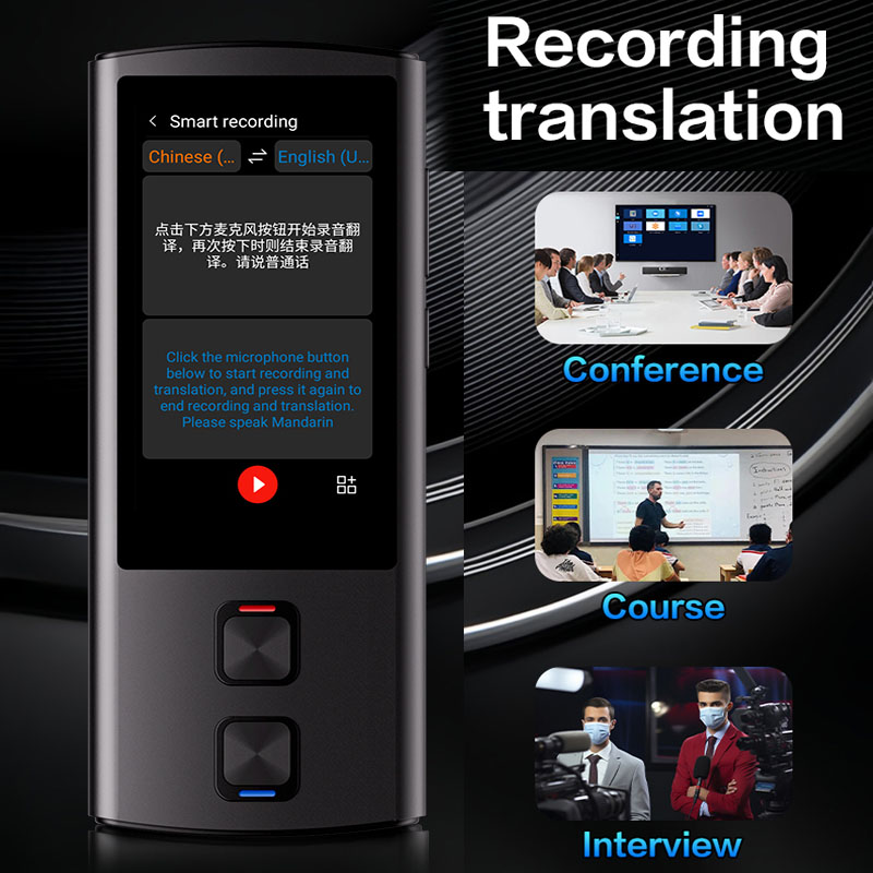 Portable AI Communication Assistant Offering Seamless Translation Services through Integrated Virtual Assistants (ChatGPT), Online Dictionaries