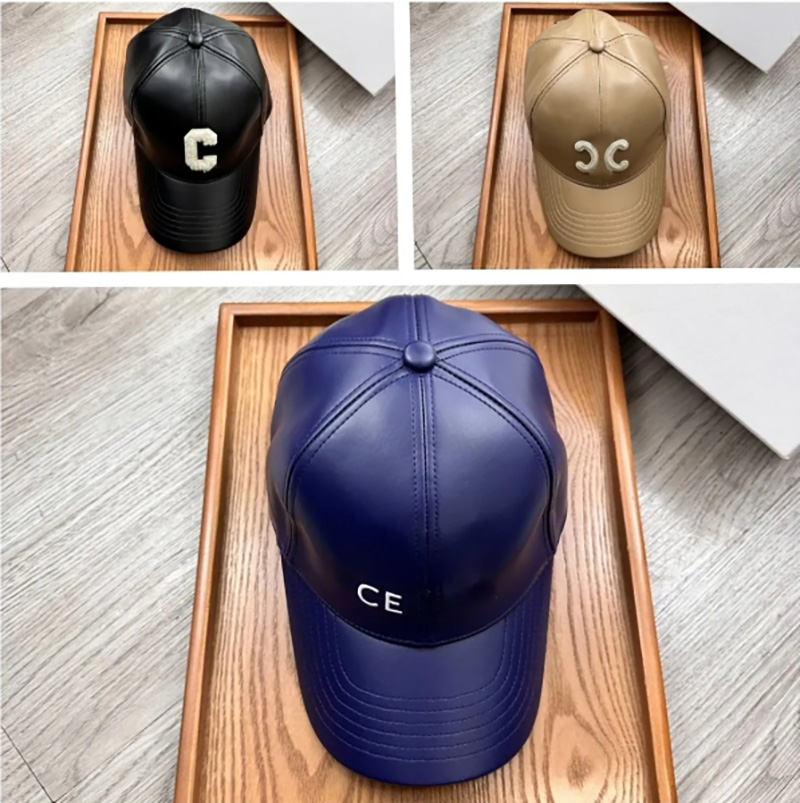 Luxury baseball cap hat for women designer hat casquette Beanie Casual Letter Embroidered Leather Fabric Designer Hat Breathable And Minimalist Trucker Hats Men's