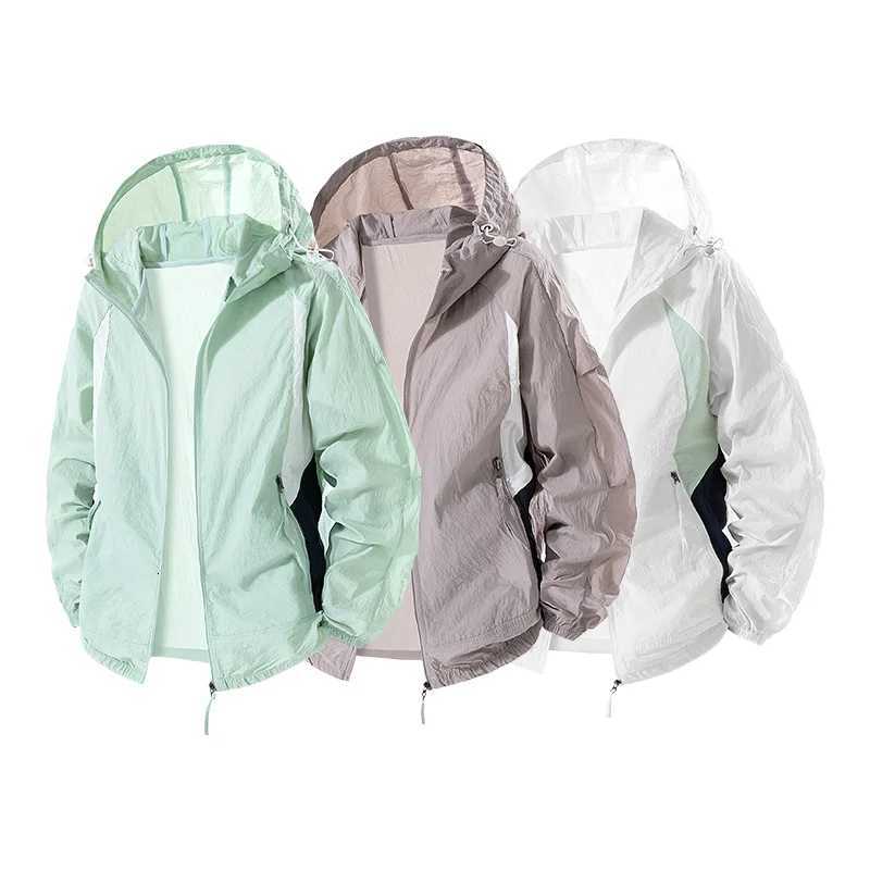 Summer Skin Jacket Men UPF 50+ Plus Size 8XL 7XL Waterproof Quick Dry Camping Hiking Windbreaker Fishing Outdoor Anti UV Clothes W250711