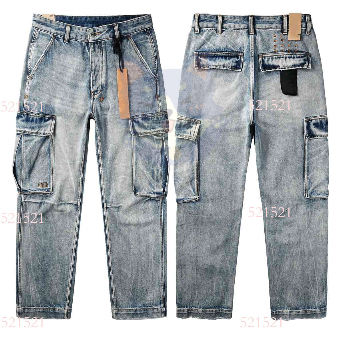 2025 New Ksubi jeans denim jeans men's pants narrow leg high waist fashion loose wide leg elastic jeans Designer Men's Vintage Ripped Straig