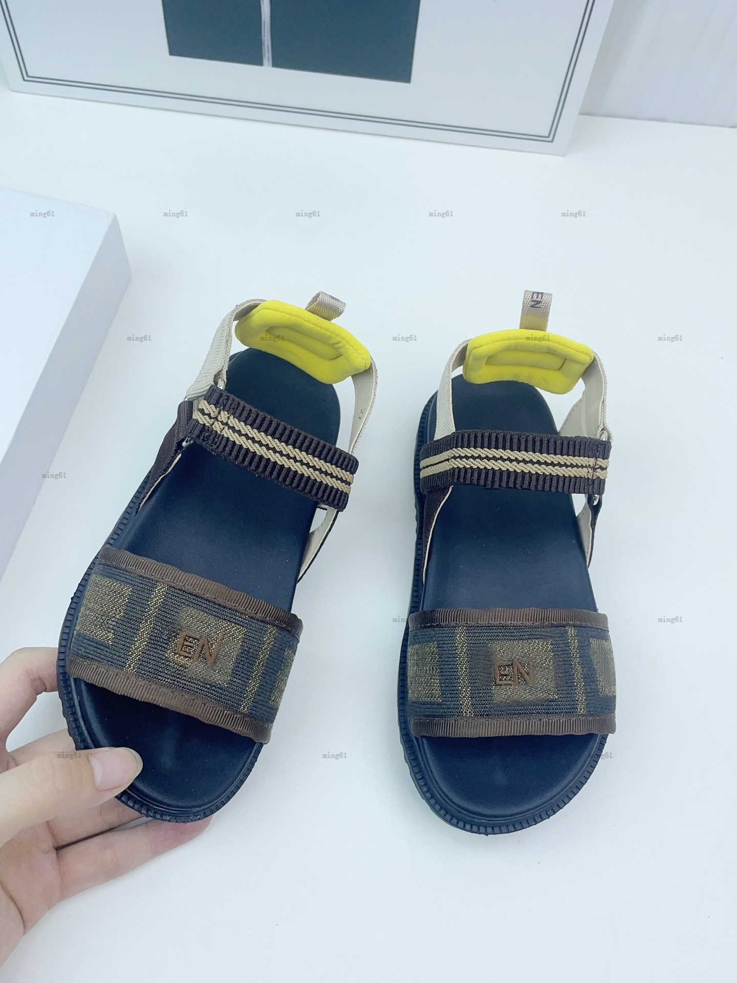 boys sandals kids designer shoes Kids Shoes brand summer Ribbon splicing flatform sandals size 26-35 big Boys kids shoes A284X08N065