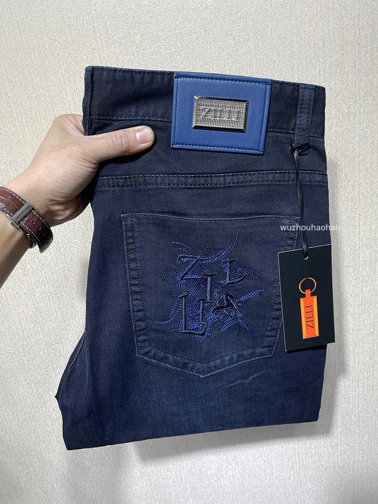 Designer Maschili Pantaloni Jean Denim Per Maschili Jeans Tendenze Slim Fit Men…