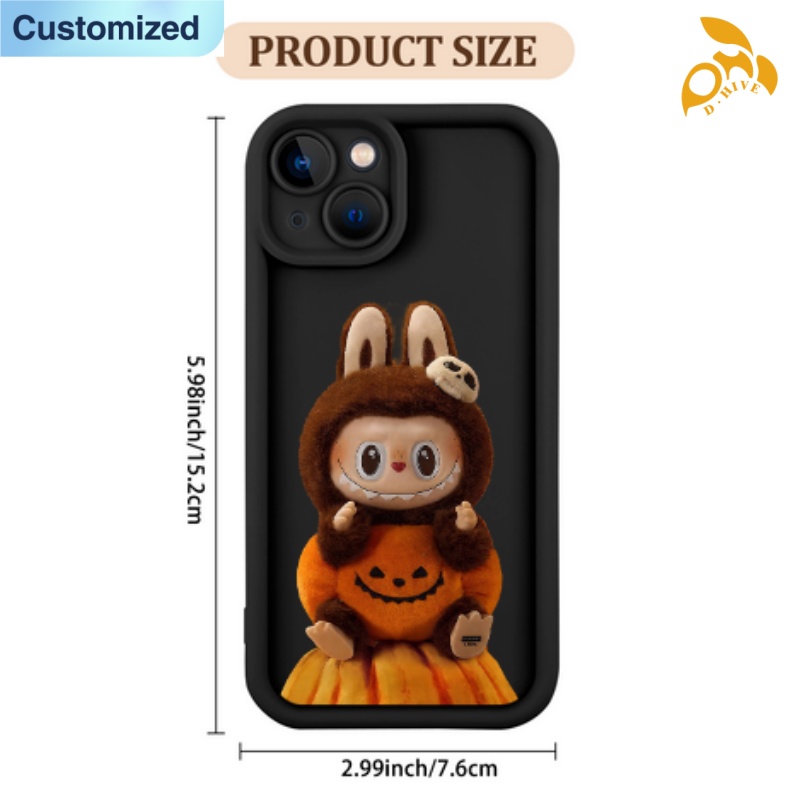 Free shipping 2025 new customized Cell Phone Accessories Cases Phone TPU phone case Multiple styles are supported for customized labubu pattern shippe