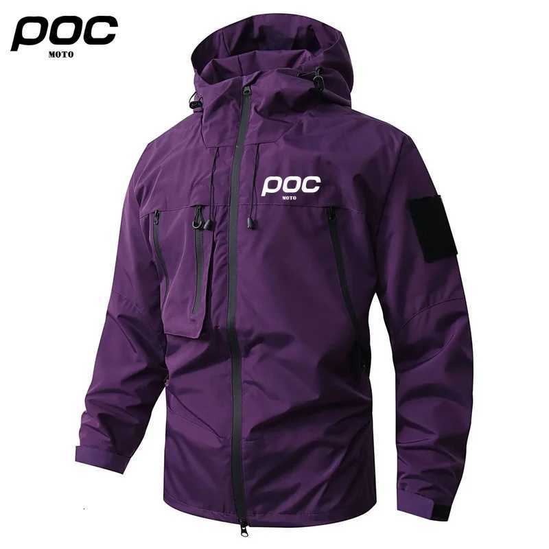 2025 MOTO POC Hiking Jacket Men Motocross Clothing Mountain Bike Waterproof Coat Bicycle Outerwear Windbreaker Jacket Men W250711