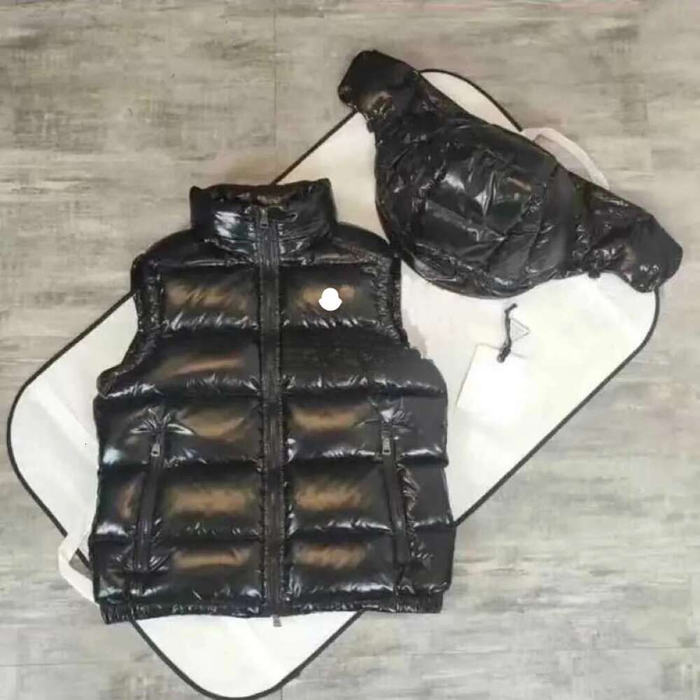 Designer Vest Embroidery Patch Removable Hood Mens Vests Women Gilet Maglia White Duck Down Puffer Jacket Winter Couple Outfit Waterproof Quick Drying