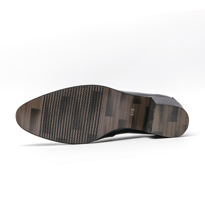 505- New retro exterior height increasing Cuban business casual shoes, European and American pointed leather shoes, one foot formal men's shoes