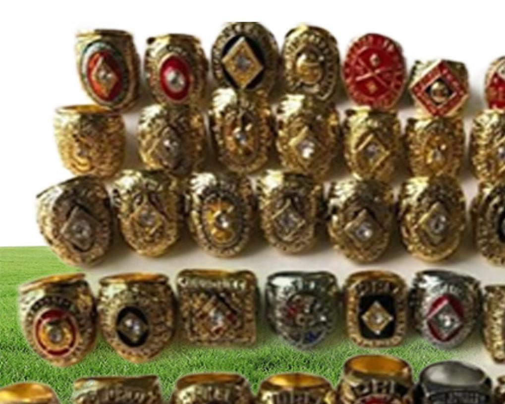 118pcs 1903 - 2023 World Series Baseball m s ship Ring Set Souvenir Men Fan Gift1740775