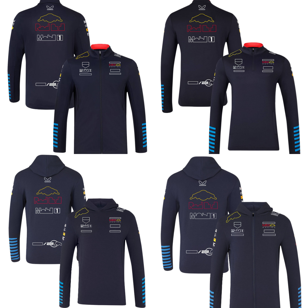 2024 F1 Formula 1 Team Softshell Jakcet Hoodie Racing New Season Teamwear Sweat Driver Hooded Sweatshirt Men Vest Pullover free shipping