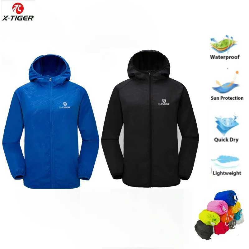 100% Cotton Waterproof Quick Dry Camping Windbreaker Trekking Fishing Rain Coat Outdoor Anti UV Clothes W250711