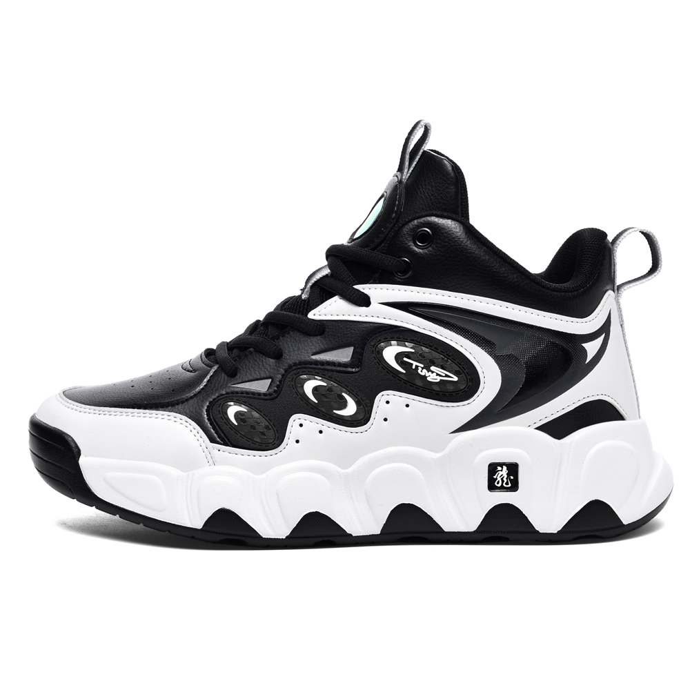 Plus Big Size 50 51 52 53 54 Mens Basketball Shoes Leather Sneakers Ankle Sports Shoes Anti-skid Winter Plush Super Warm New