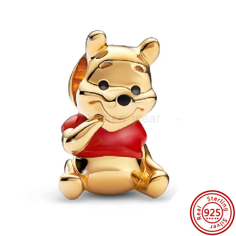 Disney Winnie the Pooh Tiger Piglet Birthday Charm Fit Pantaro Bracelet DIY Women Exquisite High Quality Jewellery Gift W20250711