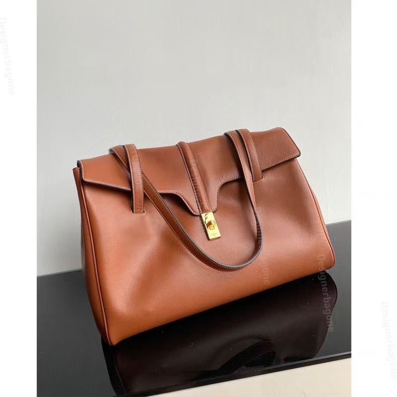 Designer bag 2025 New Big Sister Same Style Crossbody Bag Genuine Leather Soft Tote Large Capacity Laptop Shoulder Bag