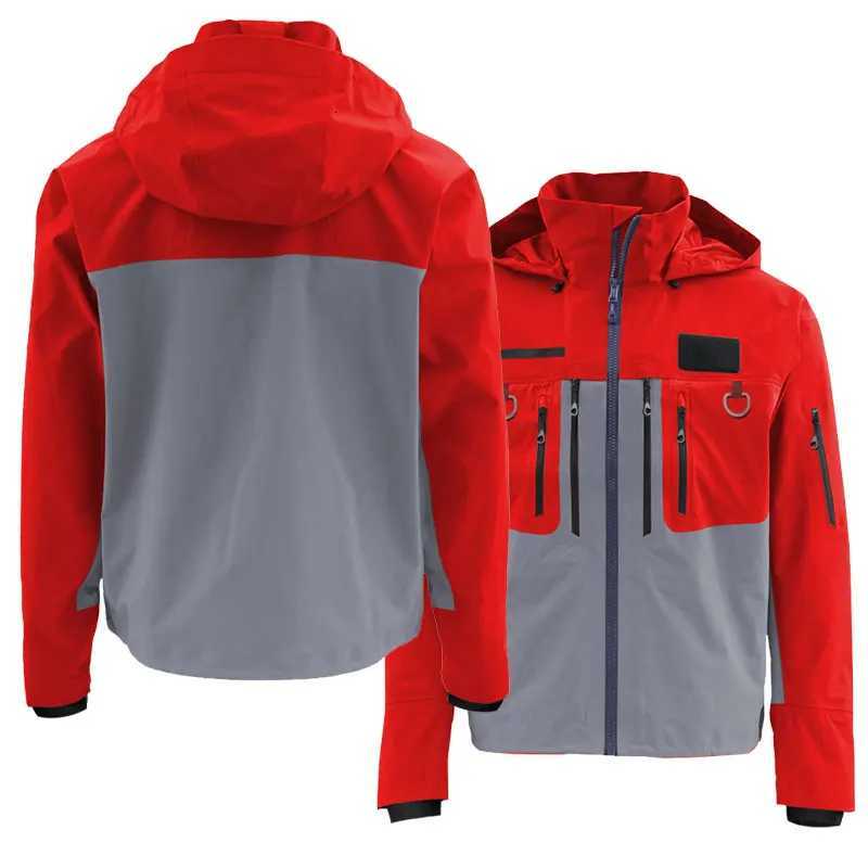 Waterproof Tactical Wading Jackets Light Breathable Rain Clothing G-4 Guide for Anglers Fishermen Fly Fishing Hunting Kayaking W250711