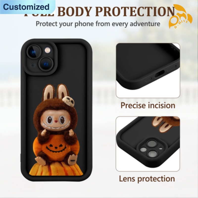 Free shipping 2025 new customized Cell Phone Accessories Cases Phone TPU phone case Multiple styles are supported for customized labubu pattern shippe