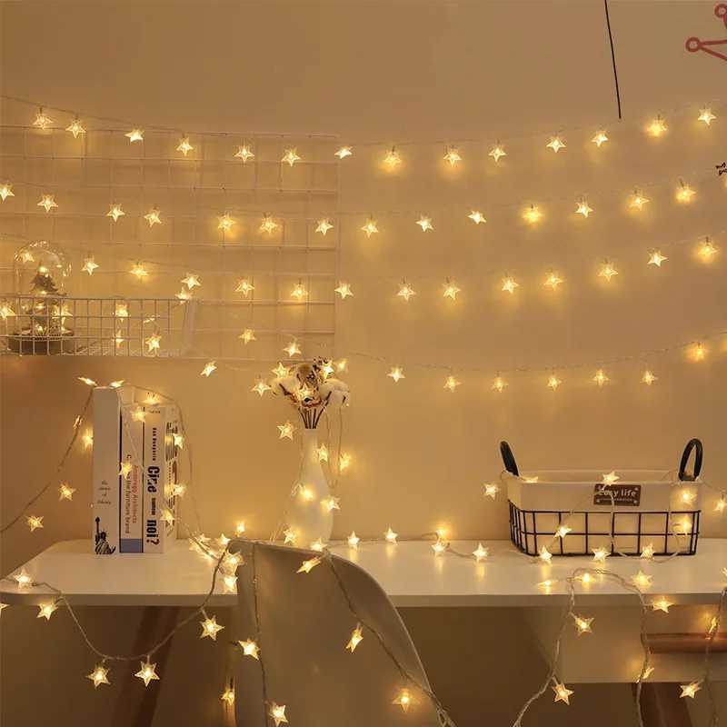 1.5M/3M Star light string starry sky camping outdoor atmosphere light battery powered LED tent camping lightXJ250710
