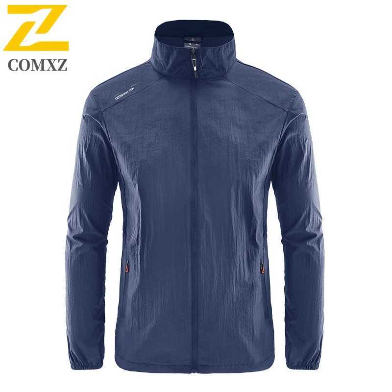Men Sunscreen Jacket Ice Silk Ultra-light Quick Drying Breathable UV Resistant City Commuter Cycling Jacket Camping Fishing Jacket W250711