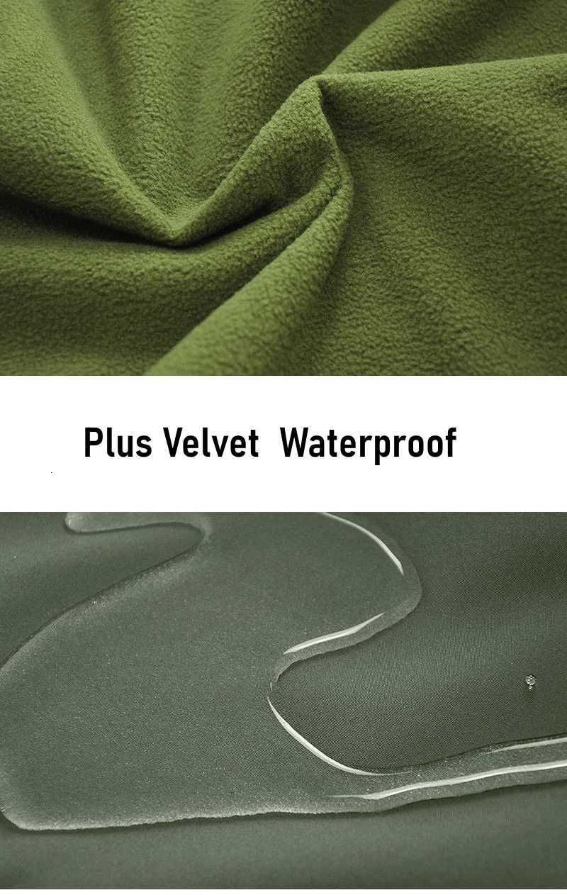 Winter Waterproof Tactical Jacket Soft Shell Russia Camo Military Combat Fleece Coat Outdoor Multi Pocket Hiking Climbing Jacket W250711