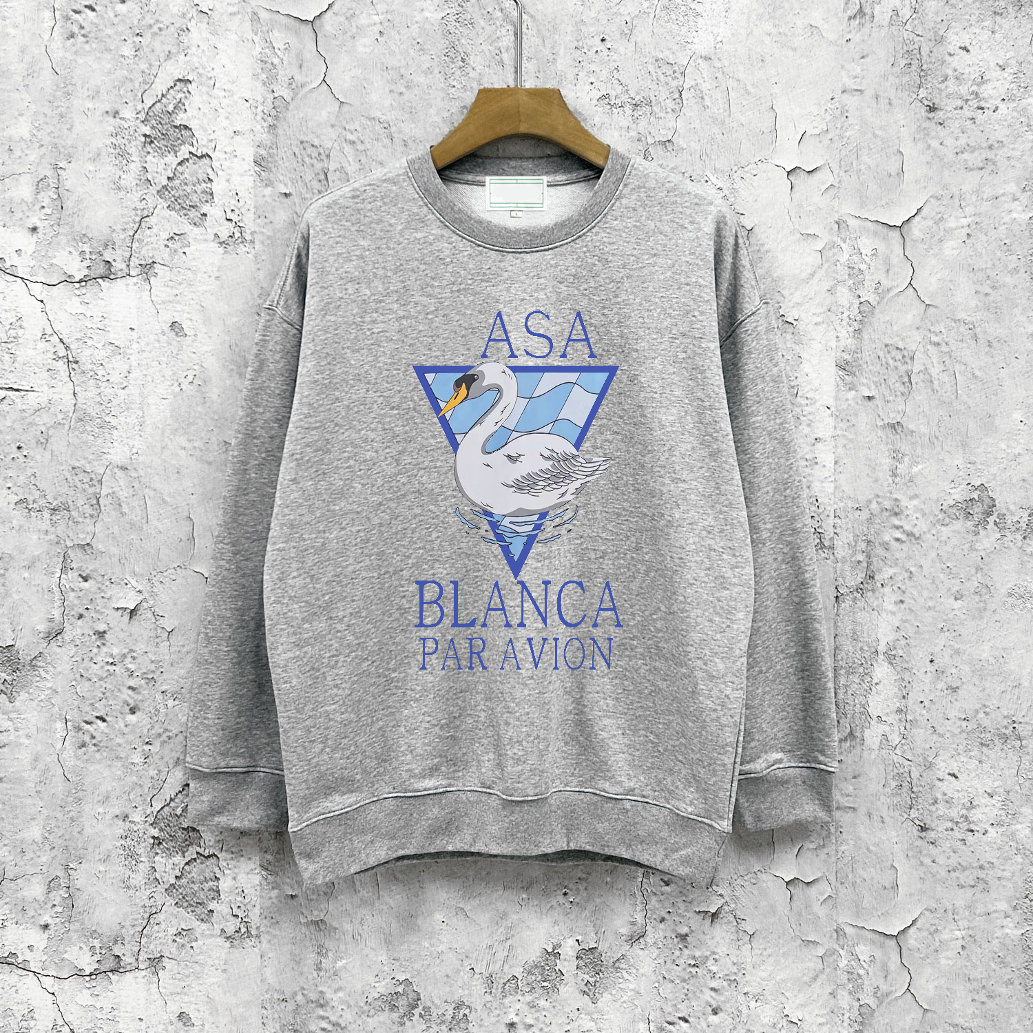 Casas Blanca T Shirts Designer Shirt Designer hoodie Rainbow Casablancaly long-sleeved T-shirt Cotton Loose Men Women hoodie Breathable Leisure Tee