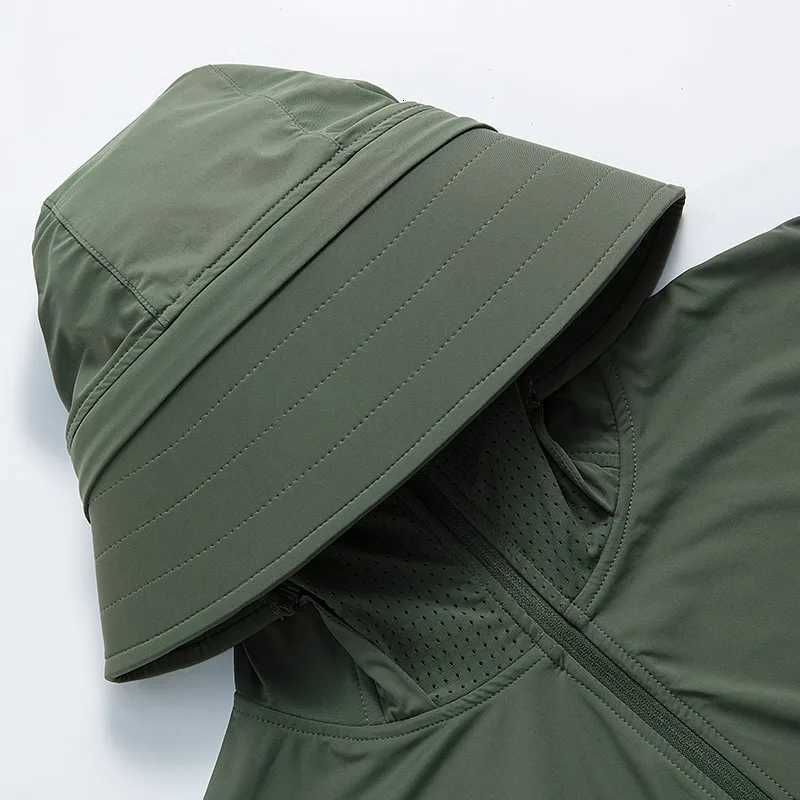 EUMERGX Unisex Summer Anti-UV Jackets Outdoor Quick Dry Sun Protective Windbreaker Mens Womens Hiking Camping Climbing Coat W250711