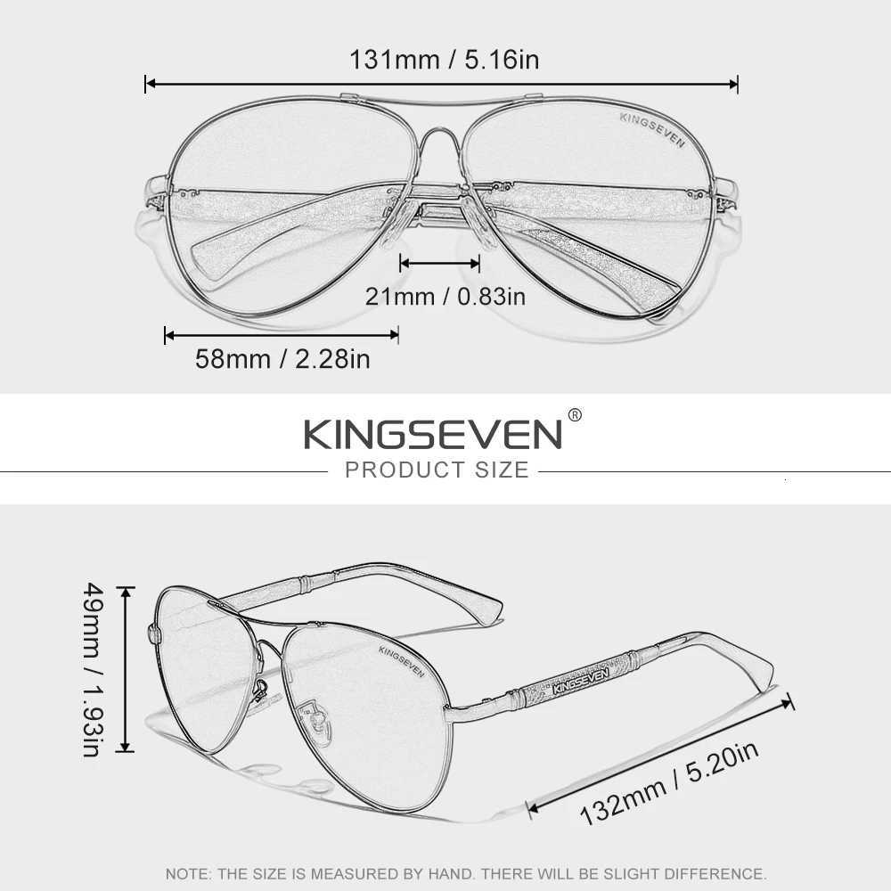 KINGSN ot Sunes Quality Titanium Alloy Polari UV400 Trendy es For Men Wen Driving Eyewear W250709
