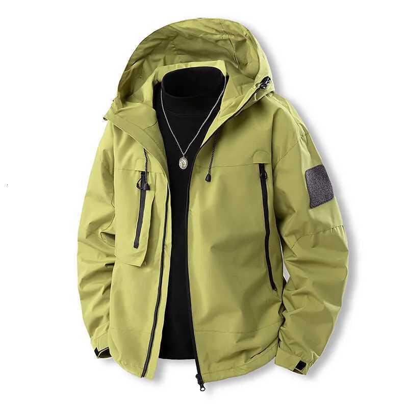 2025 Spring New Outdoor Sports Hooded Storm Jacket American High Arcade Jacket Trendy W250711