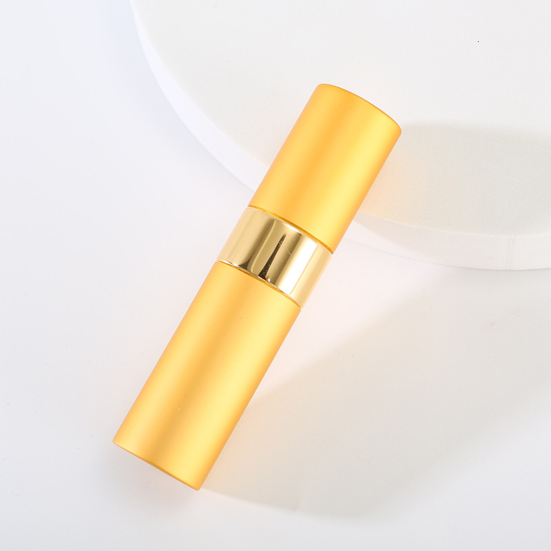 8ml Rotating Dispenser Perfume Glass Liner Cosmetic Oral Spray Press Empty Bottle