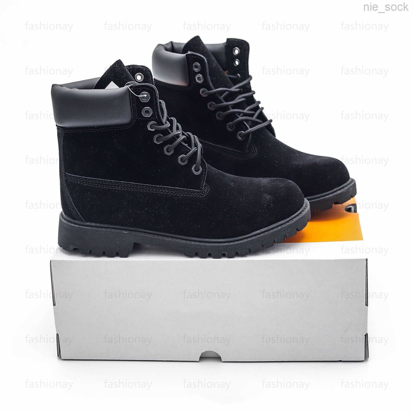 Designer Tims Outdoor Martin Orange Boots Cowboy Blue Black Pink Hiking Water Booties Men Women Winter Shoes Tan Bottom Platform Ankle Boot 0JPZ