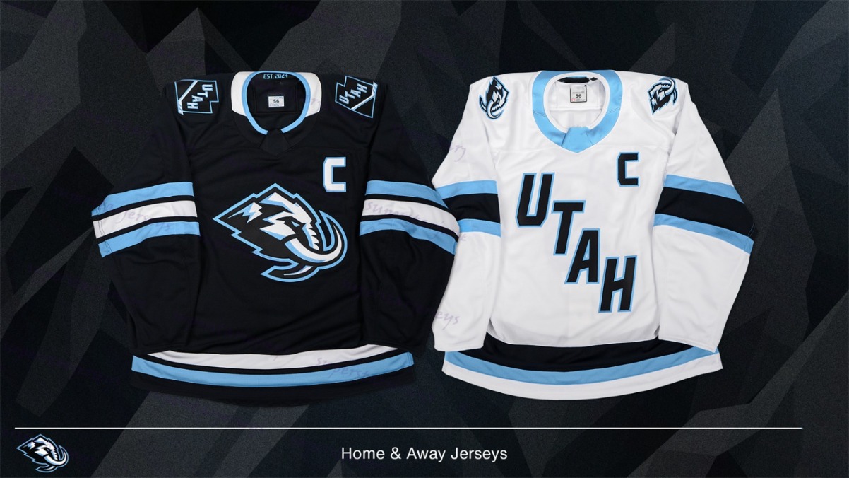 Personalized Hockey Jersey Clayton Keller New Patch Utahs Hockey Club McBain Logan Cooley Guenther Cole Mikhail Sergachev Jack McBain