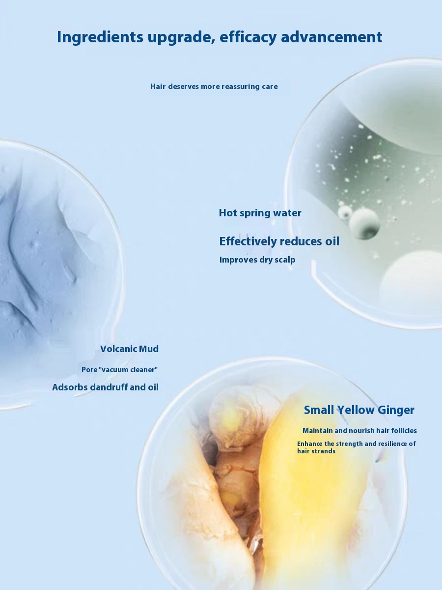 Rhubarb & Ginger Root Strengthening & Dandruff Cleansing Shampoo