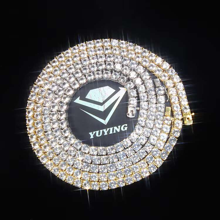 Chic and Timeless: Luxury Moissanite Tennis Link Accessories Featuring Premium GRA-D Stones Suitable for All Occasions