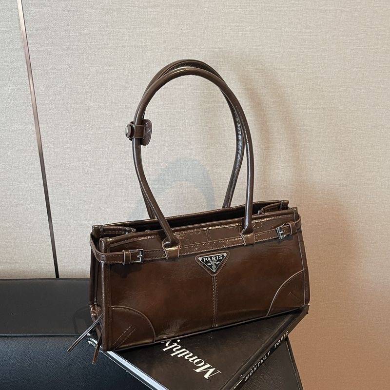 Tote bag Designer Bag Oil Wax Skin Luxury Handbag Women's Fashion Designer Bag 2025 High Quality Underarm Bag Wallet Large Capacity Shopping Bag 