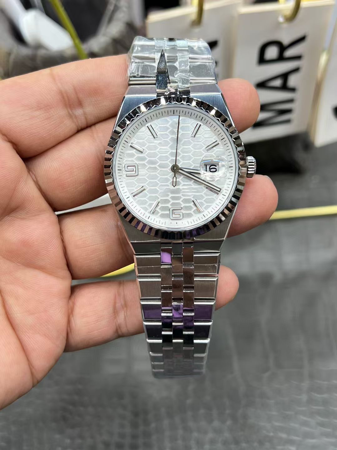 AAAA+ TOP 2025 New Men's Watch Designer Watch Transparent Machine Cover Super Clone Automatic Mechanical Watch clean factory Luxury Watch unisex watch with box