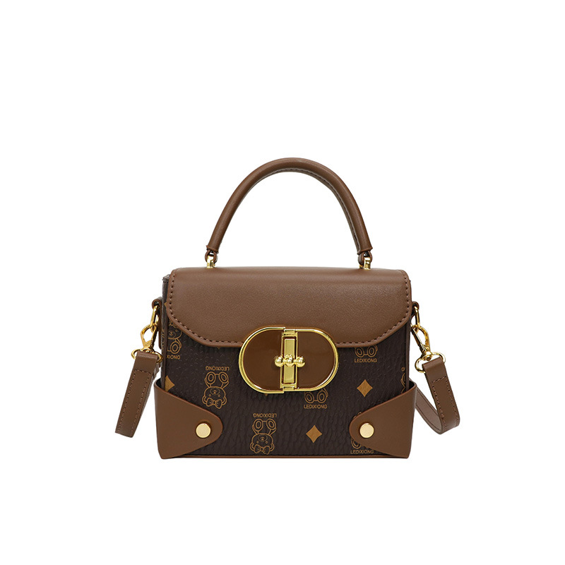 Designer Bag Luxury Bag Contrast Color Women S New Style Popular All Go Crossbody Fashion Super Fire Shoulder Bag Carry Small Square
